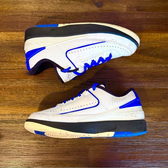 Nike Air Jordan 2 Retro Low Varsity Royal - Women Size 6.5 (5M) - Rare Max - Picture 1 of 4